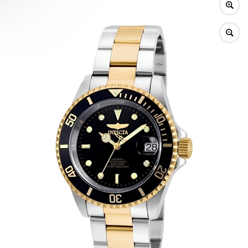 Invicta  Pro Diver 8927OB Automatic Watch, Gold Color, Coin Edge